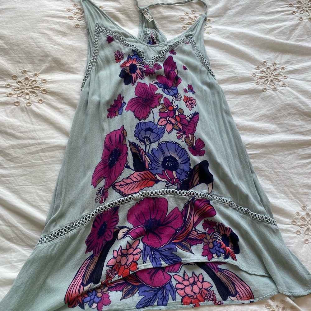 Light blue floral FP Dress